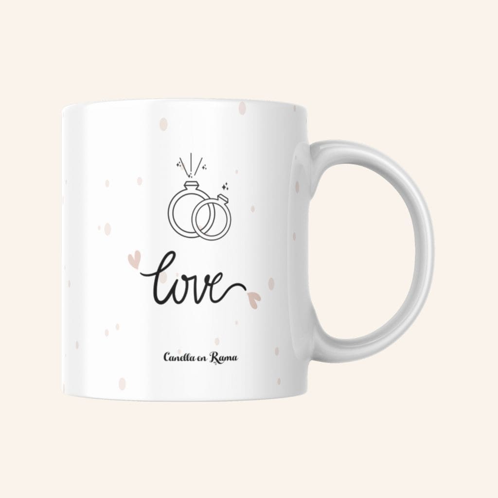 Parte trasera de la taza Mrs personalizable de Canella en Rama