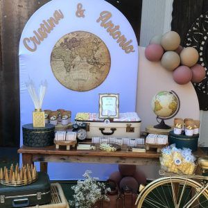 Foto general de la mesa dulce en El Maya de Canella en Rama