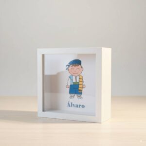 hucha para fallero personalizada con el nombre