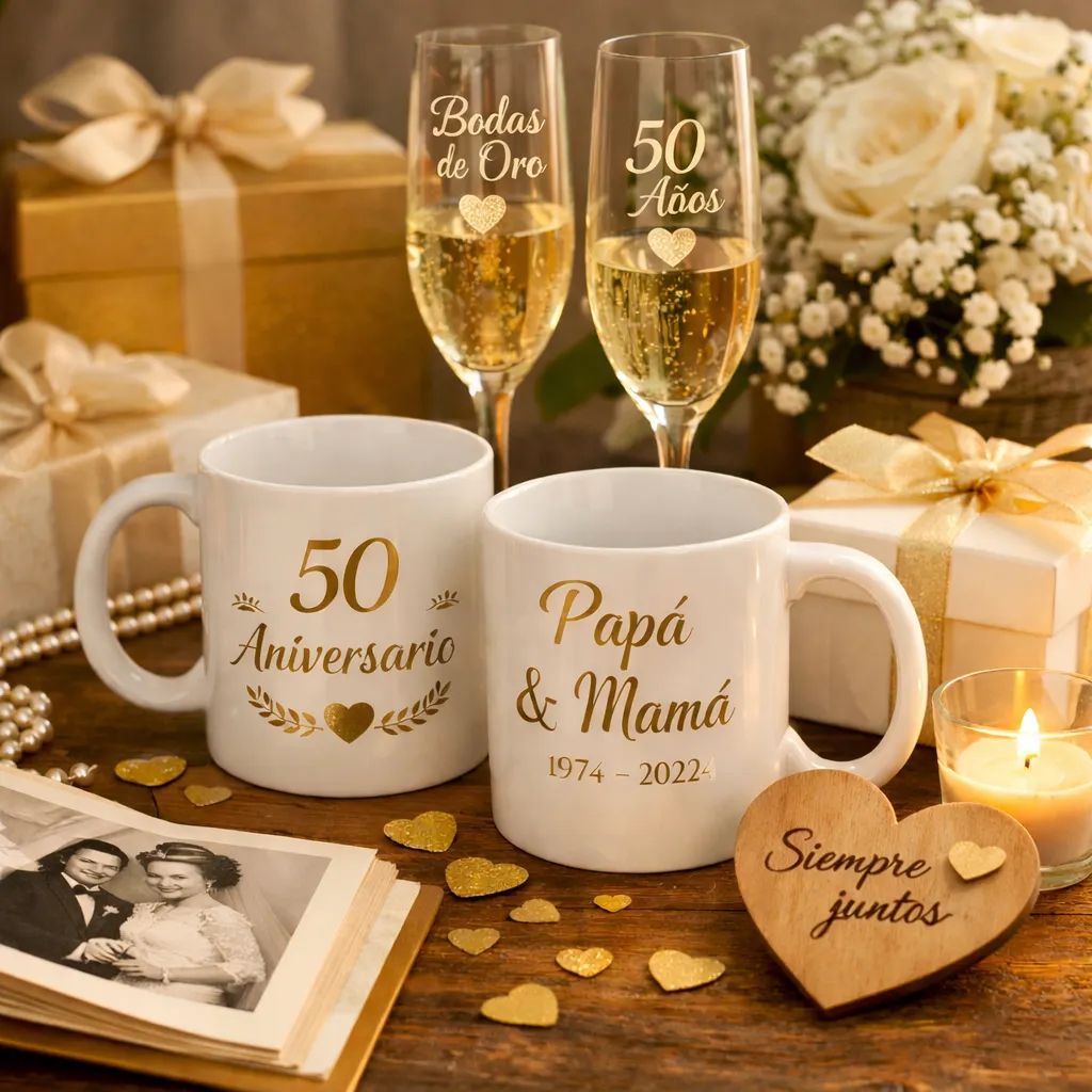 Qu Regalar A Mis Padres Por Su 50 Aniversario Ideas Bonitas