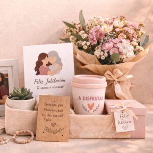 pack regalo para compañera que se jubila
